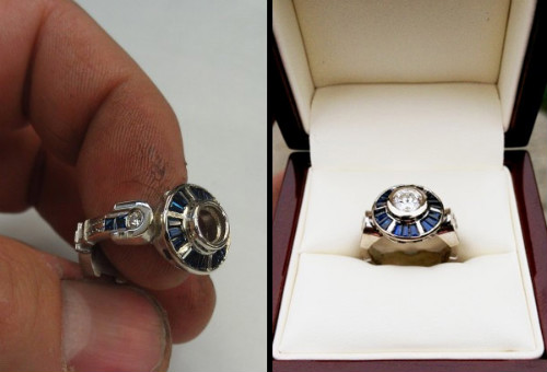 Венчальное кольцо R2D2