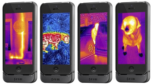 Тепловизор в iPhone, камера в инфракрасном спектре